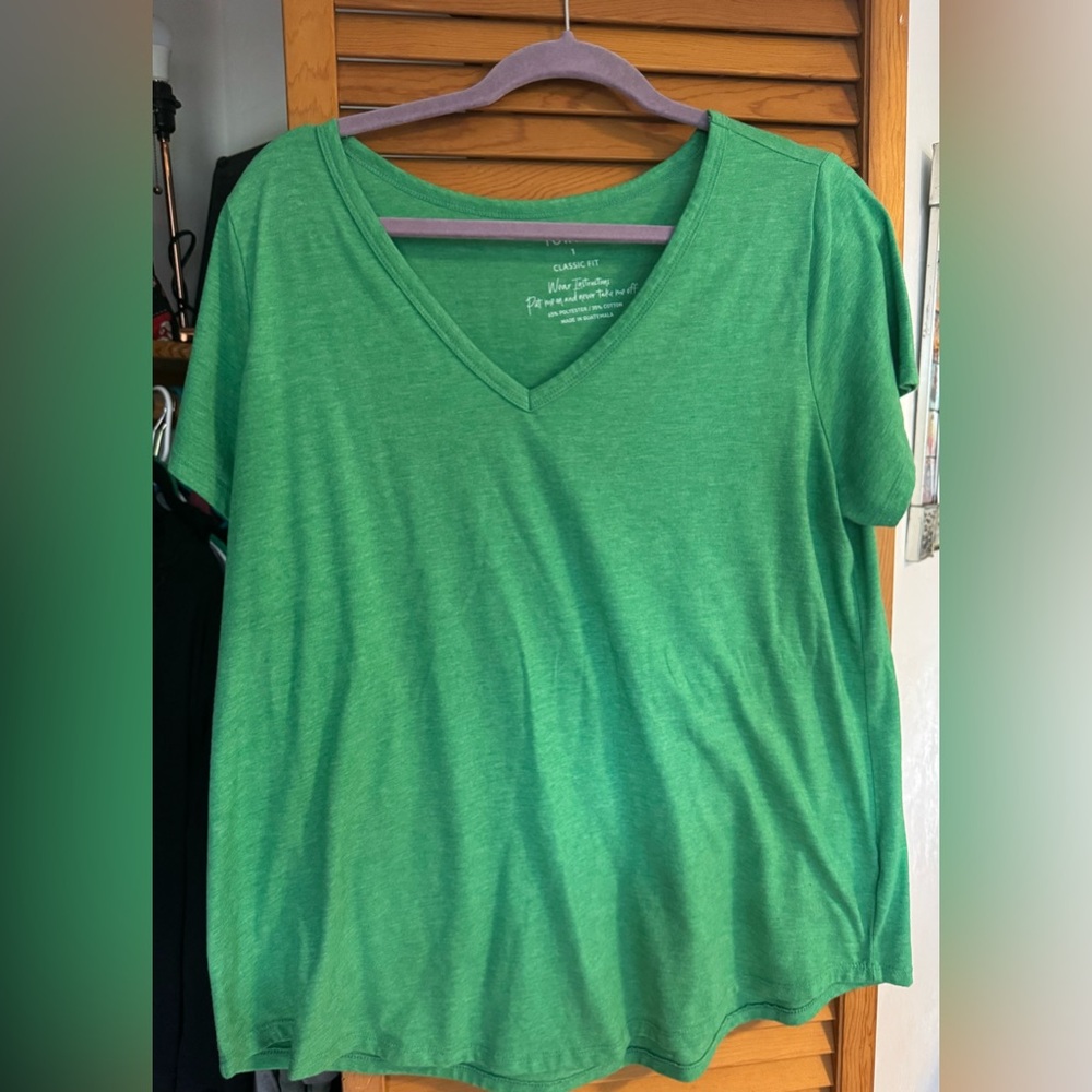 Torrid Girlfriend Signature Jersey V-Neck Tee